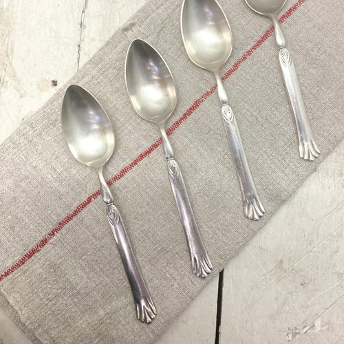 Vintage Mappin & Webb Lombard Spoons (Set 4)