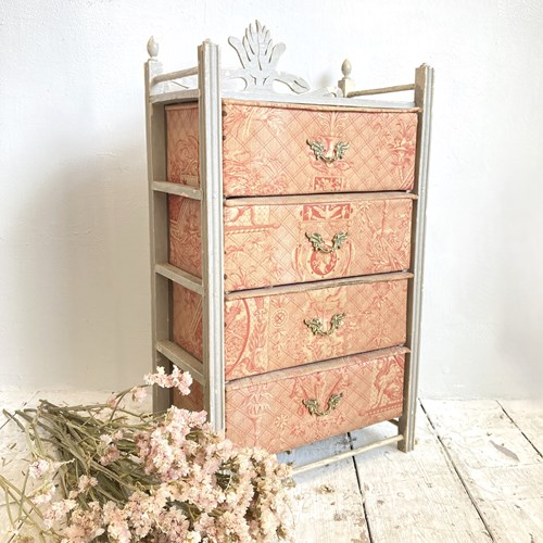 Vintage French Haberdashery Cabinet