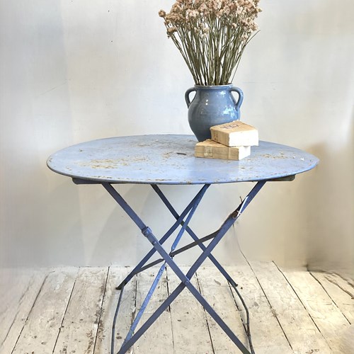 Vintage Folding French Garden Table