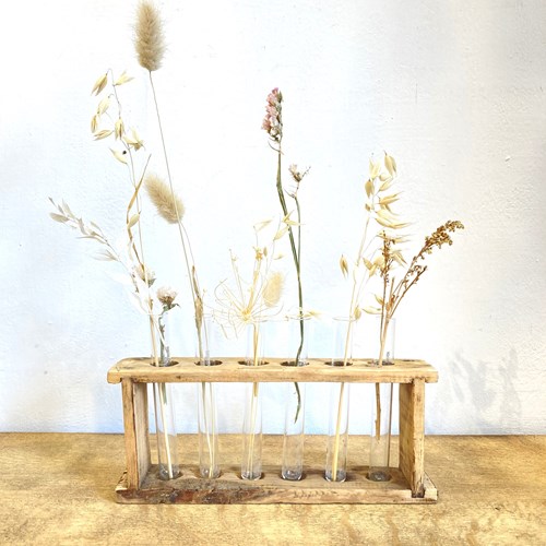 Rustic Test Tube Vase