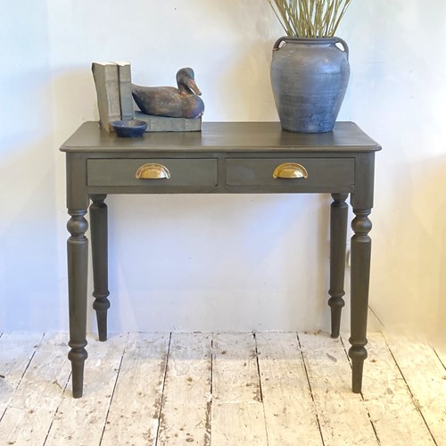 Painted Victorian Writing Table