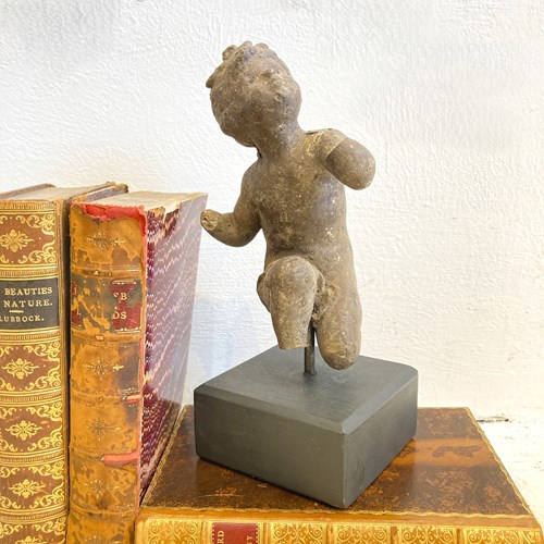 C19th Metal Figure