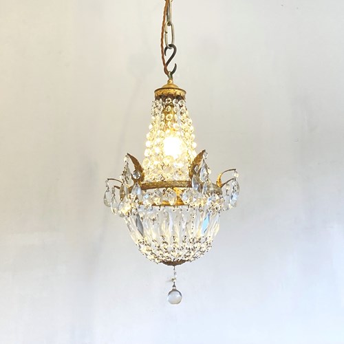 Pretty Little Empire Shaped Chandelier
