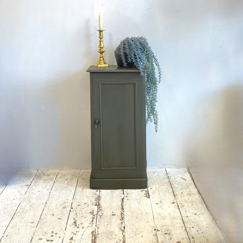Painted Victorian Pine Cabinet