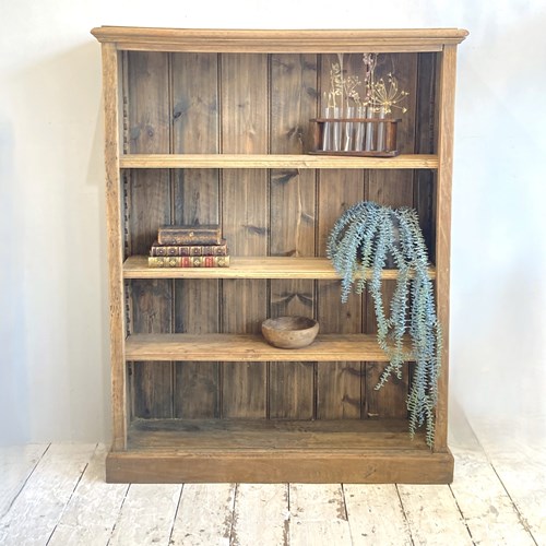 Rustic Oak Bookcase