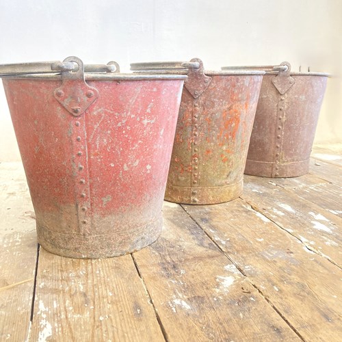 Antique Fire Buckets