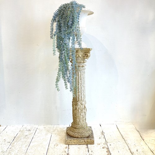Stunning Vintage Guelfi Stone Pedestal