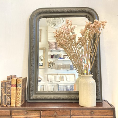 Painted French Louis Philippe Mirror