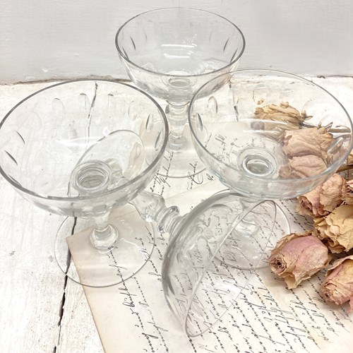 1940'S French Champagne Coupes - 15 Available