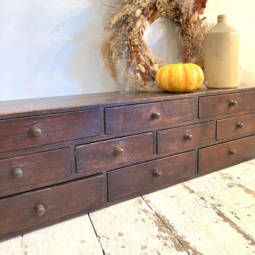 Victorian Pine Workshop Drawers