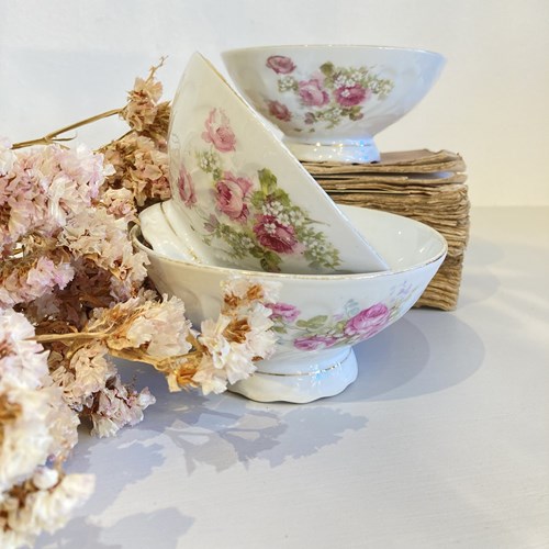 Vintage Cafe Au Lait Bowls D