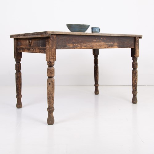 Victorian Kitchen Table C1890