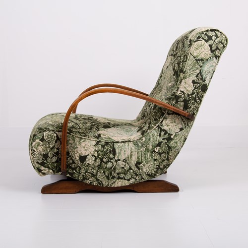 Art Deco Armchair New Liberty Upholstery 