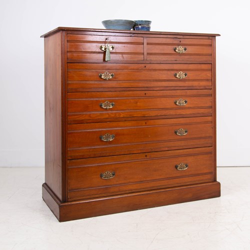 Antique Country House Scale Chest Of Drawers C1890