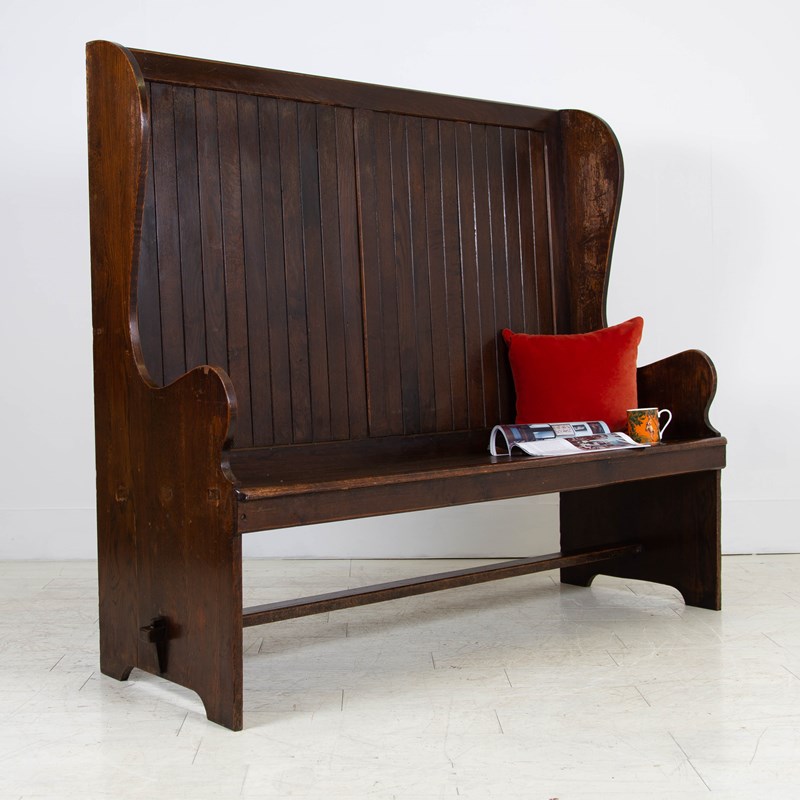 Large Arts And Crafts Oak Settle C1920-billy-hunt-late-1920s-settle-16-of-1-main-638431798362605665.jpg