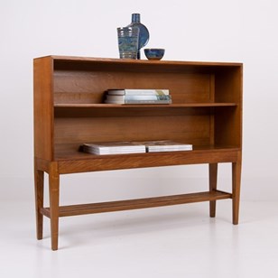 Cotswold School Long Oak Bookcase C...