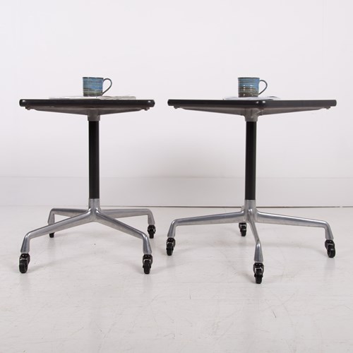 Rolling Side Table By Charles & Ray Eames For Herman Miller 