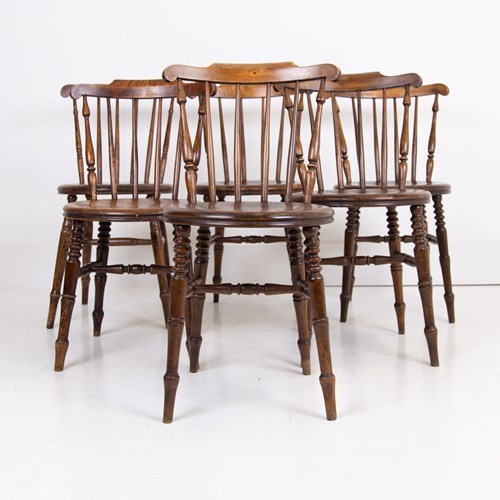 Set 6 Ibex Penny Dining Kitchen Chairs