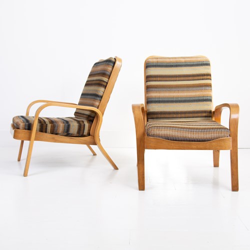 Bentwood Armchairs By Eric Lyons For Packet Furniture 
