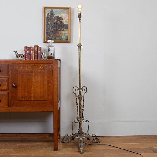  Brass Telescopic Floor Lamp