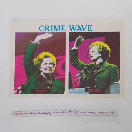 Album Of Margaret Thatcher Political Postcards 1980S