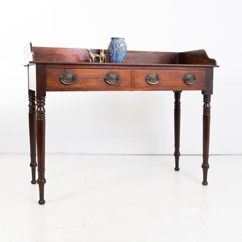 19Th Century Period Desk, Console Side Table C1860