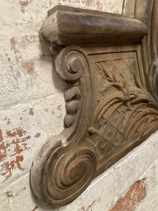 French Plaster Relief Putti Cherub Pediment Wall Plaque  -blackthorn-living-eypg7061msp-main-638162127986805622.jpg