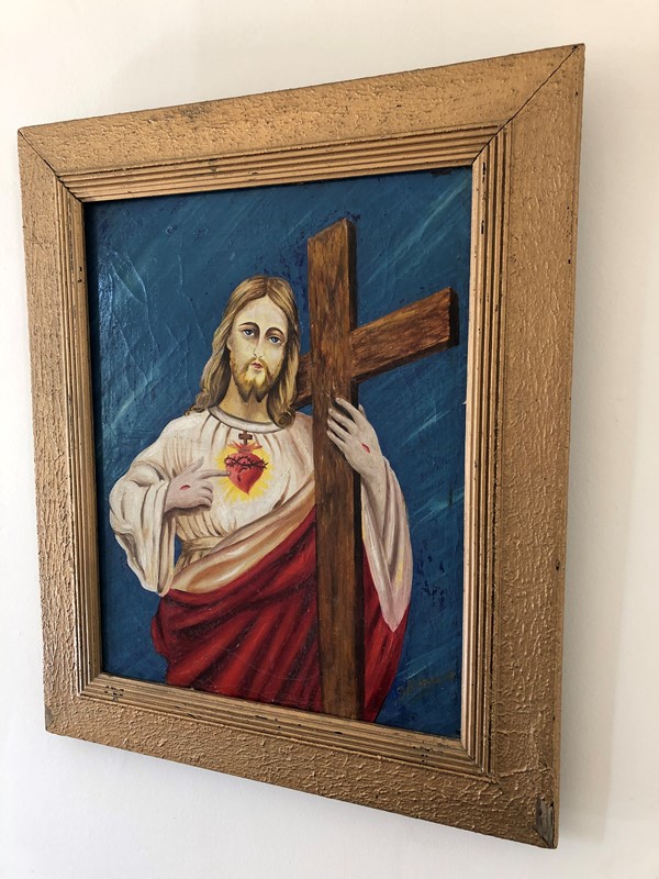  Jesus Bleeding Heart Signed Framed Oil Painting -blackthorn-living-img-7300msp-main-637569661353033665.jpg
