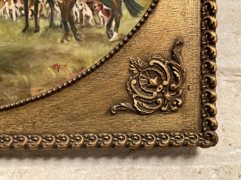 Horse Hound Hunting Scene Oil Painting Framed -blackthorn-living-oygd0271msp-main-637945403142463603.jpg