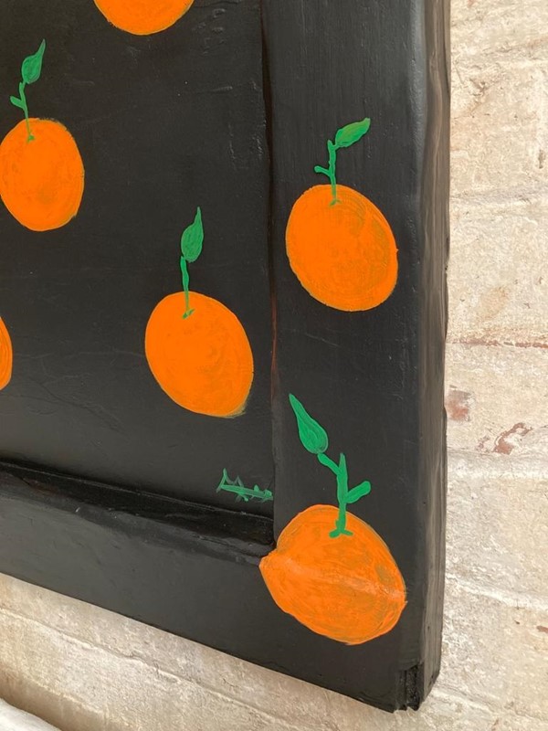 Large 4Ft Black Solid Plaster Painting  Of Oranges-blackthorn-living-pwjb0497msp-main-638105999197990471.jpg