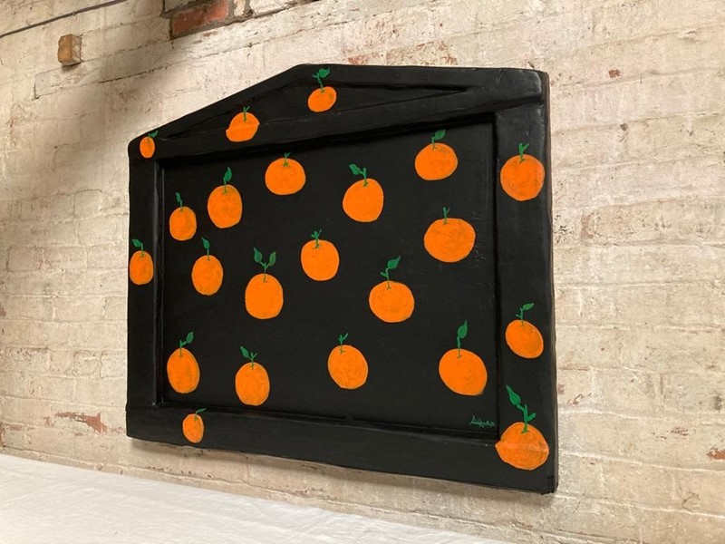 Large 4Ft Black Solid Plaster Painting  Of Oranges-blackthorn-living-swhk2659msp-main-638105998436556720.jpg