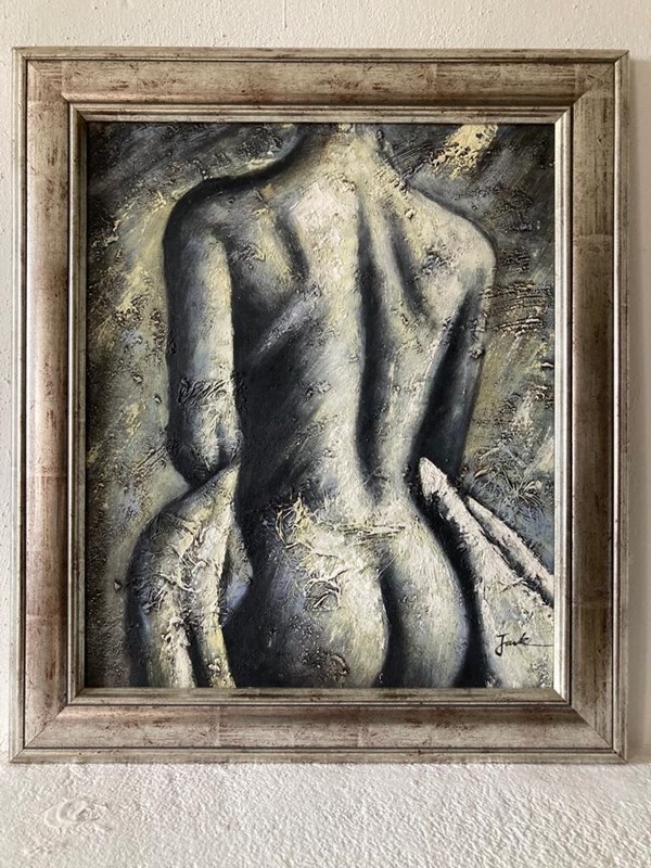 Female Nude From Behind Oil Painting Framed Signed-blackthorn-living-xhrq5994msp-main-637536636722429387.jpg