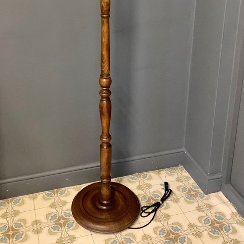 Antique Wooden Floor / Standard Lamp