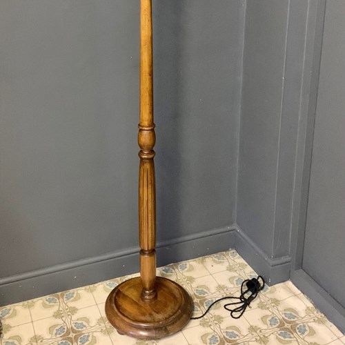 Antique Wooden Floor / Standard Lamp