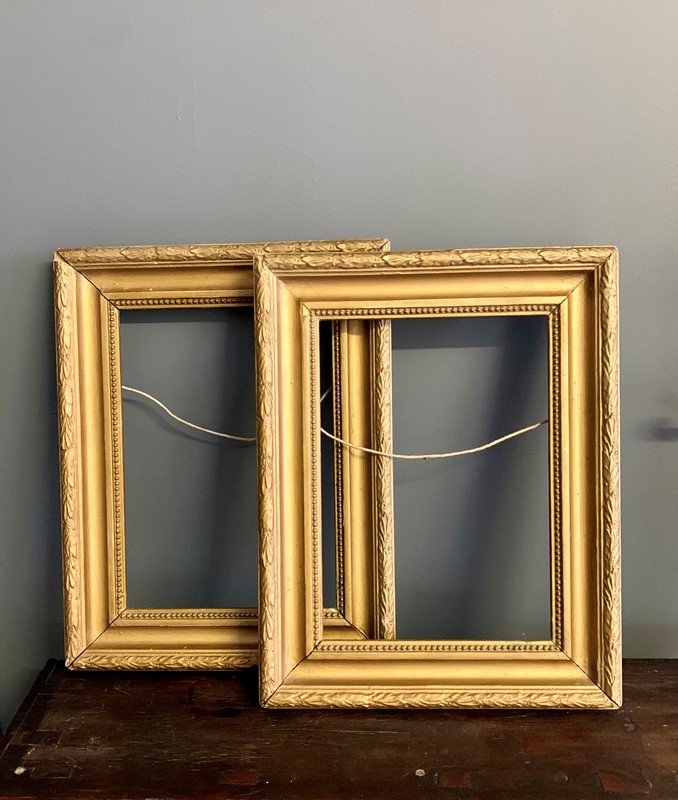Pair of Small Decorative Gilt Frames-bowden-knight--small-1-main-637873518551922704.jpg