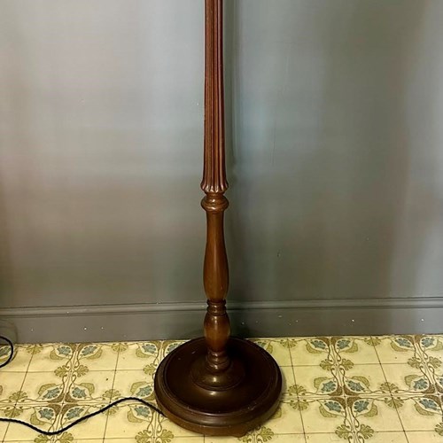 Antique Wooden Floor / Standard Lamp