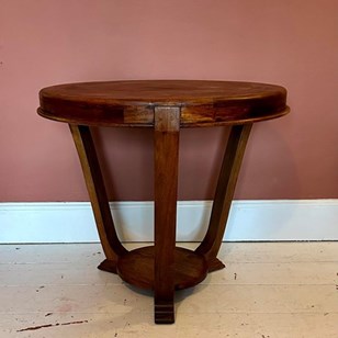 Art Deco Style Wooden Occasional / ...