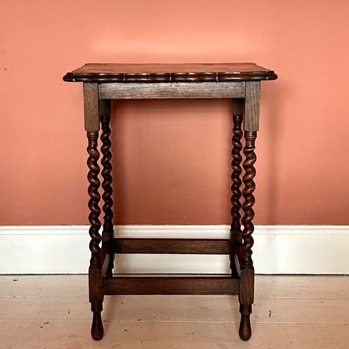 Barley Twist Rectangular Occasional / Side Table 