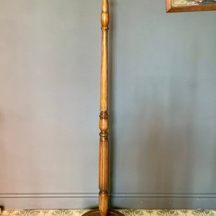 Antique Wooden Turned Floor / Stand...