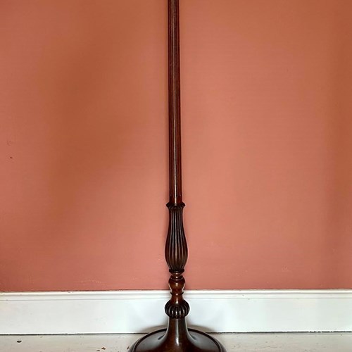 Antique Wooden Floor / Standard Lamp C1925