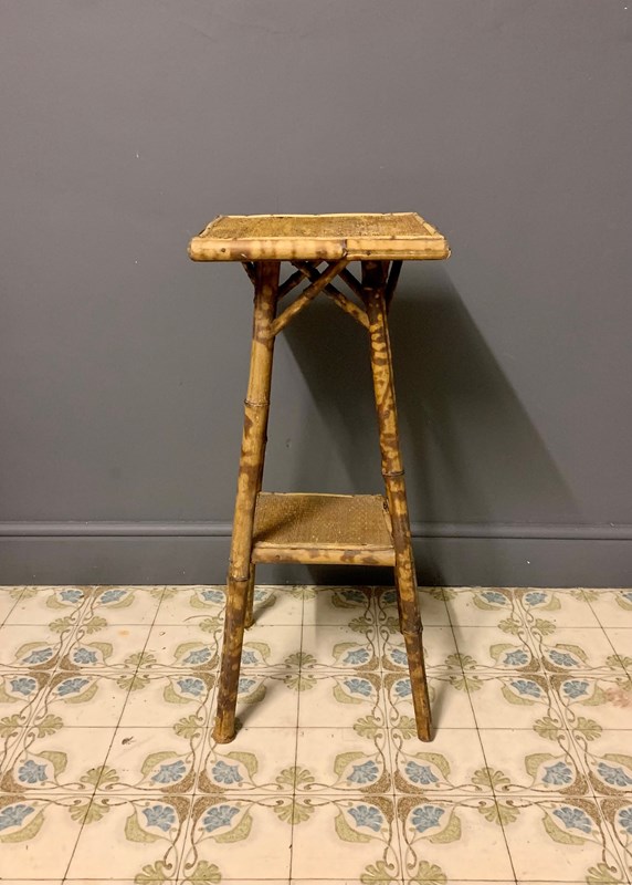 Vintage Tiger Bamboo And Rattan Table / Plant Stand-bowden-knight-img-0601-main-638371966049003964.jpg