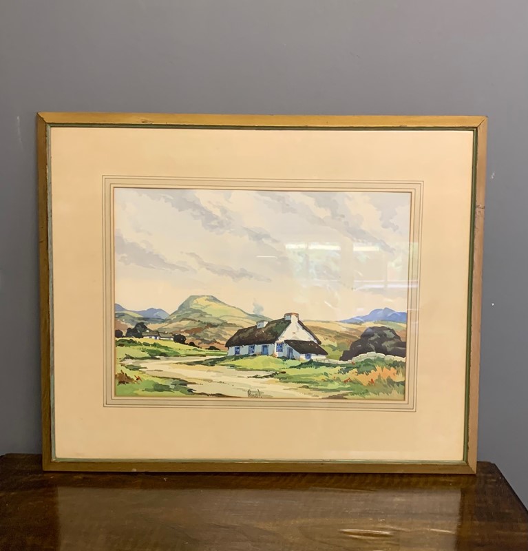Large Gilt Framed Painting of Stone Cottage-bowden-knight-img-1881-main-637806093953945121.jpg