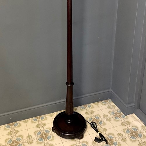 Antique Wooden Floor / Standard Lamp
