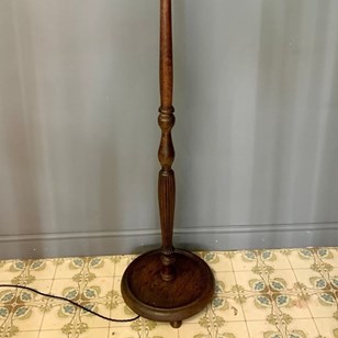 Antique Wooden Turned Floor / Stand...