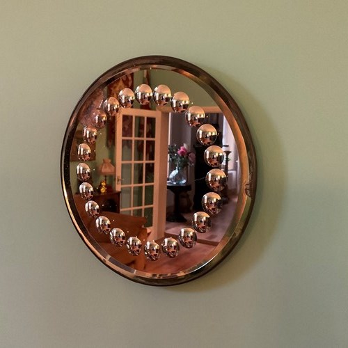 Antique Sorcerers Mirror Circa 1890