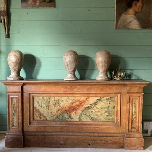 19Th C French Painted Console