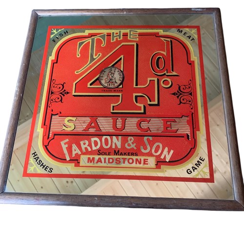 Advertising Mirror 4D Sauce 1960’S