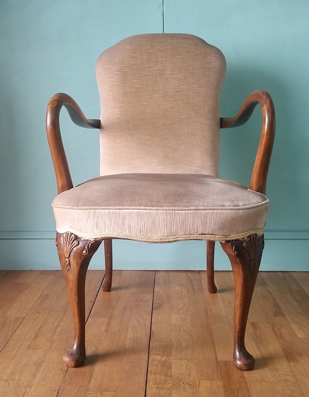 Antique Chairs - Matching Pair-brocante-furnishings-beige3-main-638133669754947813.jpg