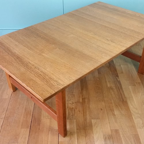 Danish oak coffee table