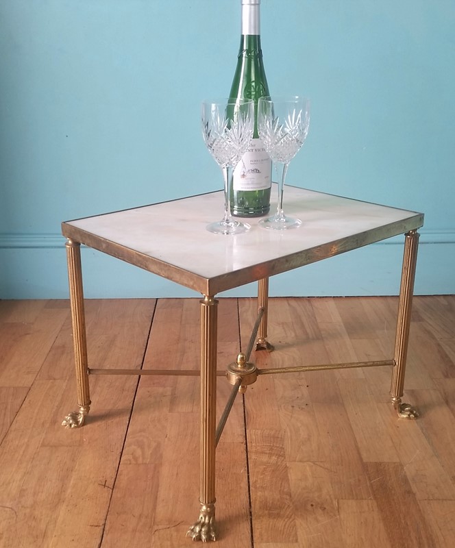 French brass side table-brocante-furnishings-pink2-main-638036047723819375.jpg
